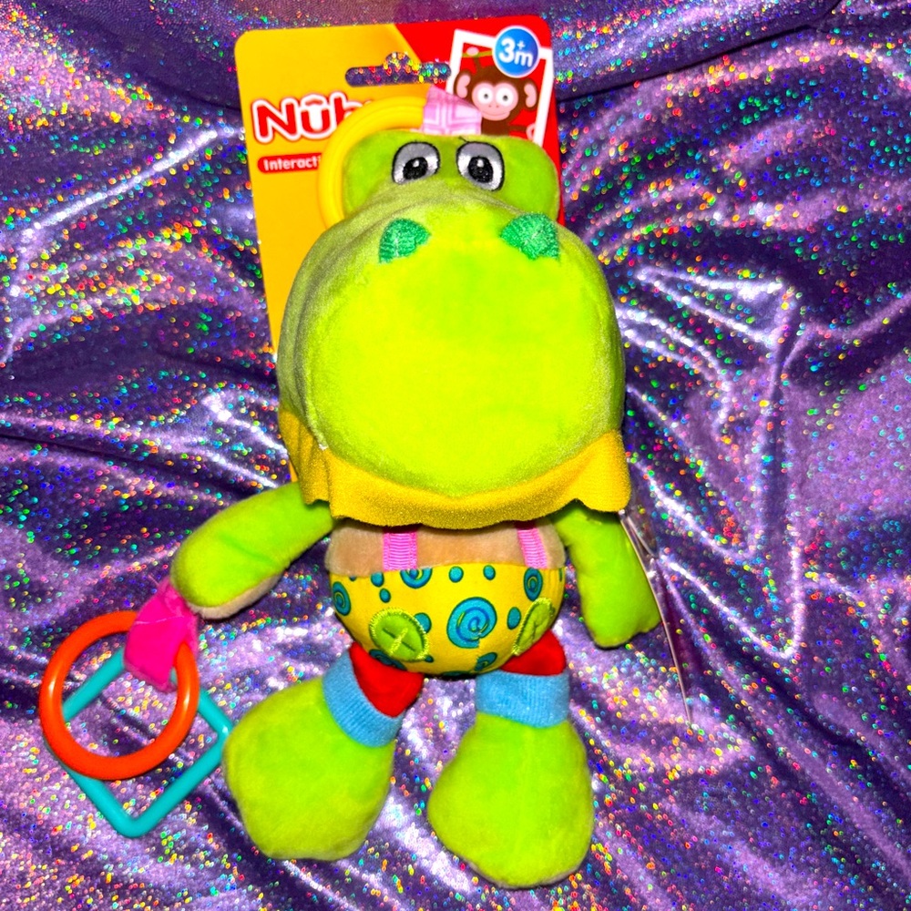Infant Tag A Long Crocodile Plush Toy